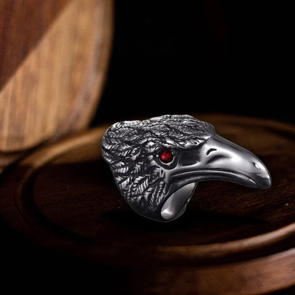 Attitude Black Eagle Ring for Men