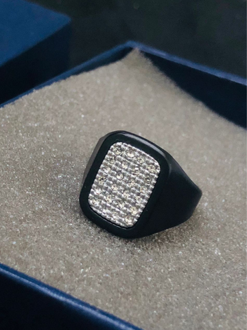 Premium Black Zircon Ring