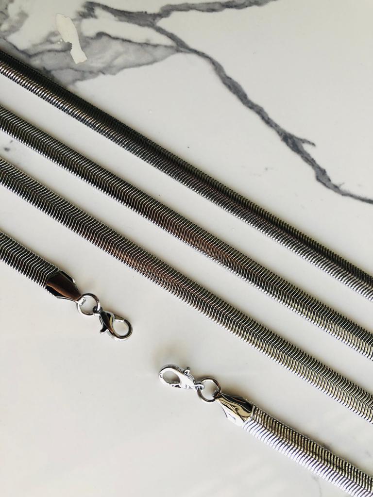 Herringbone Chain 5mm 22" Lifetime Warranty | 314L stainless steel